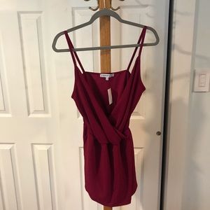 The Vanity Room Romper in Pink